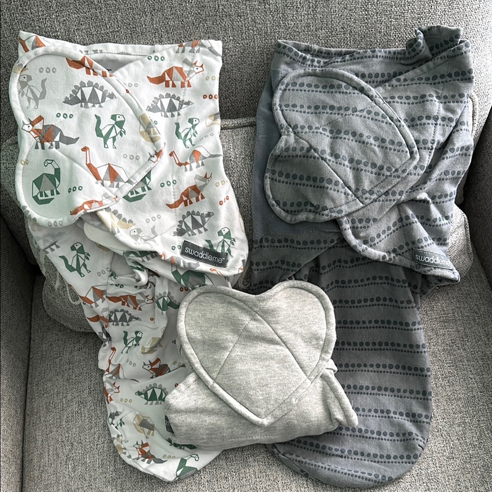 SwaddleMe Baby Swaddle Set of 3! 0-3 months